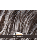 Perücke Cosmo Chic Mono Lace Gisela Mayer: schicker kurzer Bob, langer Pony, leicht verlängerter Nacken, natürlicher Effekt