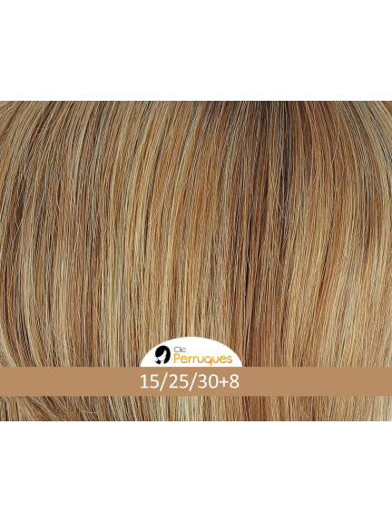 Veredeln Sie Ihren Look mit Sympathy Mono Lace Deluxe langer Perücke und ausgefranstem Pony