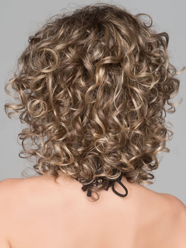 Perücke Jamila Plus Ellen Wille: mittellang und gelockt, natürliches Volumen, rooted-Effekt (dunkle Ansätze) oder mix (Balayage)