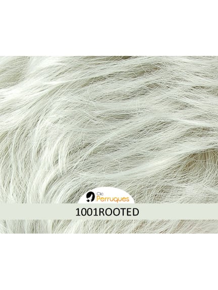 Salon Style Perücke Kurzhaarschnitt glatt Farbe 1001 rooted