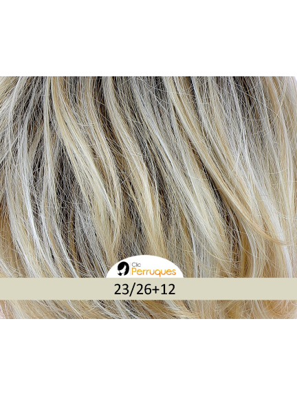 High End Vicky Perücke asymmetrischer Bob von vorne