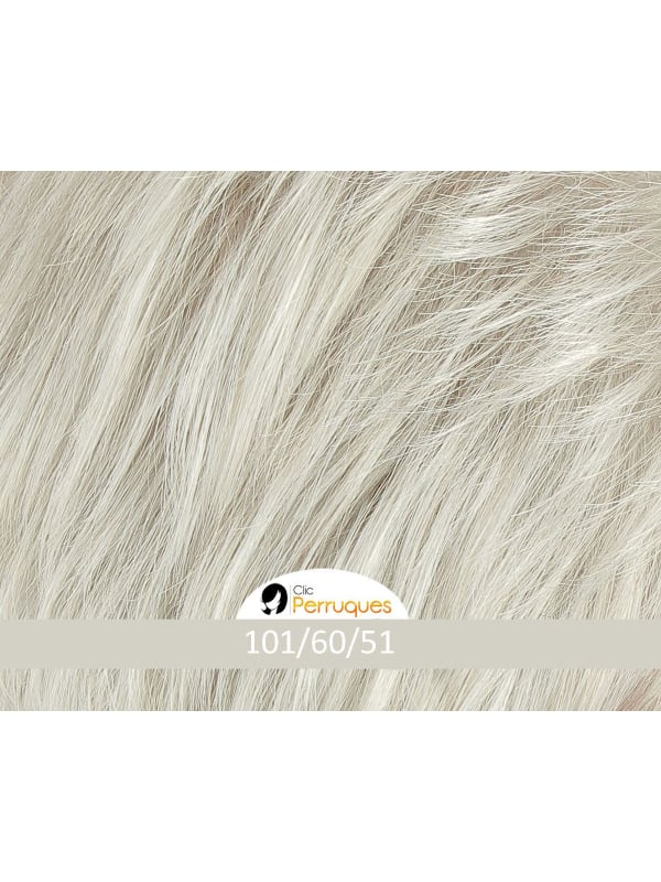 Perücke Long Page Mono Lace: moderner Bob, Seitenpony, diskretes und ultraleichtes Mono Lace