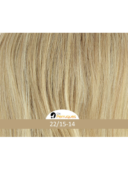 High End Page Perücke von Gisela Mayer, langer Bob mit seitlichem Pony und natürlichem Fall