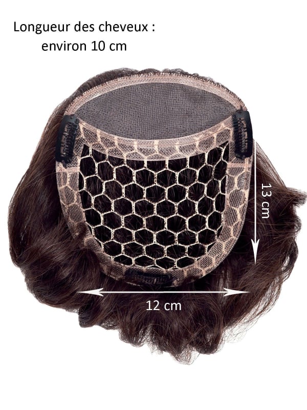 Volumateur Micro Tuffa 12x13 cm aus Kunstfaser, Befestigung mit 3 Clips und Monofilament für ein dezentes Erscheinungsbild