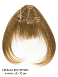 Pony 166 Long Echthaar: Clip-Pony aus Echthaar, Basis 10×5 cm, Länge 15 bis 30 cm, dezentes und natürliches Finish.