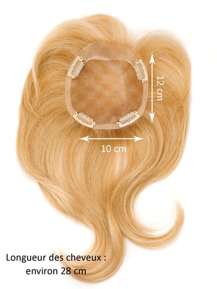 Volume II - 28 cm, Basis 10x12 cm, natürliches Ergebnis, rutschfester Halt und einfache Clips