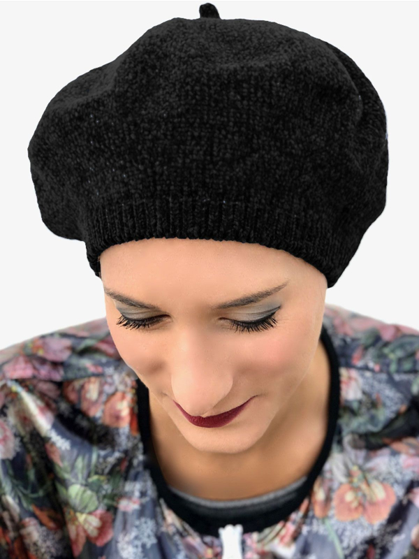 Béret Franck: schickes französisches Béret, weich und bequem, in 4 dezenten Farben erhältlich