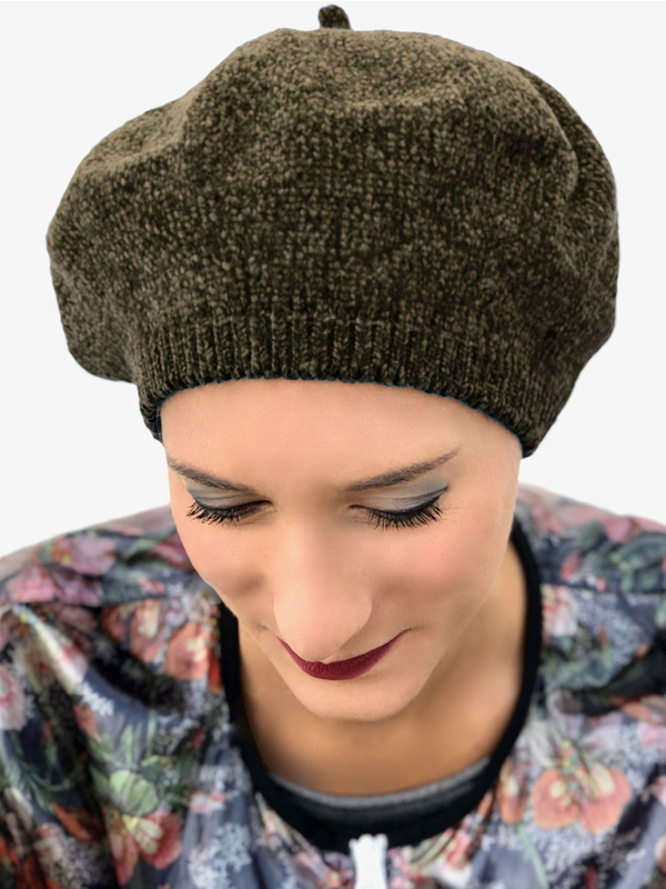 Béret Franck: schickes französisches Béret, weich und bequem, in 4 dezenten Farben erhältlich