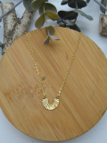 Gold Charm Halskette vergoldet 40 45 cm verstellbar