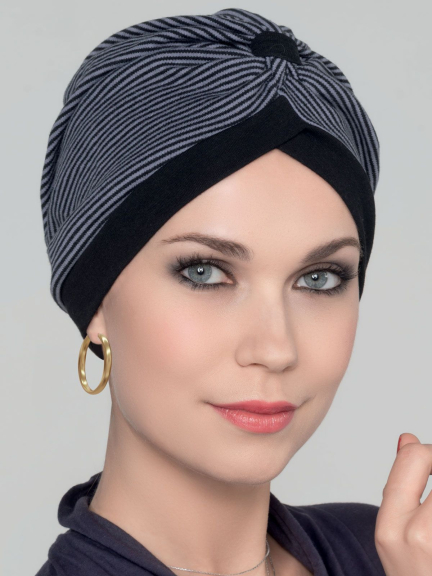 Kiona Baumwollturban in eleganter Farbe von Ellen Wille