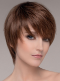 Perücke Award Deluxe Ellen Wille aus Remy Echthaar: kurzer Schnitt 10–15 cm, Monofilament und unsichtbare Lace Front, Scheitel