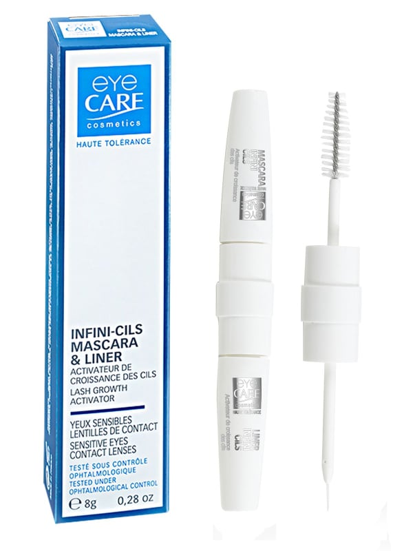 Infini-Cils® Eye Care: Hochverträgliches Serum zur Stimulierung und Verdichtung von Wimpern und Augenbrauen, doppelte Anwendung 