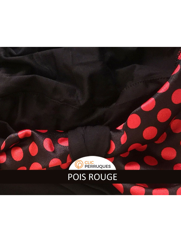 Turban Arno MMParis: Tupfen- oder Blumenmuster, Mütze aus weicher und atmungsaktiver Bambusfaser, leichtes Volumen, 3 Farben.
