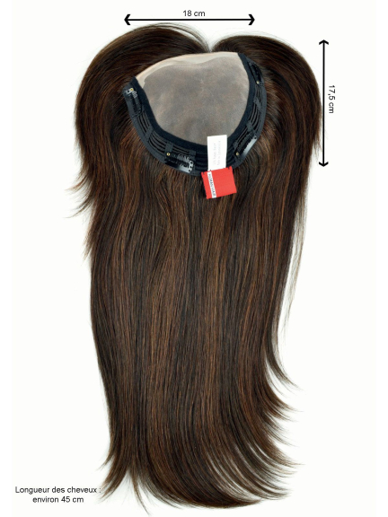 Entscheiden Sie sich für den Extra Long HH Filler — Volumizer 45 cm, Pony 20 cm, 100% Echthaar