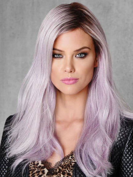 Lilac Frost Perücke Gisela Mayer Pastell Lila, ultra seidig