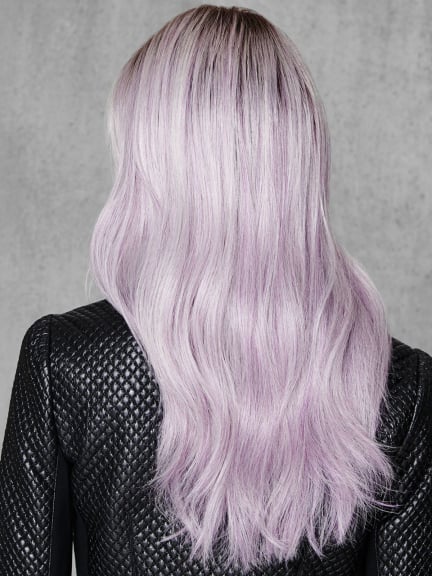 Lilac Frost Perücke Gisela Mayer Pastell Lila, ultra seidig
