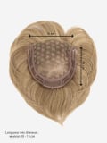 Top Naturelle Volumizer Sand Mix mit dunklen Wurzeln für natürlichen Volumenlook