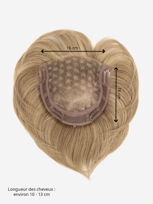 Top Naturelle Volumizer Sand Mix mit dunklen Wurzeln für natürlichen Volumenlook