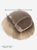 Volumateur Ideal Top Power aus echtem Remy Hair mit Kinofilm-Tüll, natürlicher Kopfhauteffekt, frisierbar und komfortabel