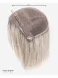 Voluminator Fizz Ellen Wille: glattes, gestufte Bob-Form, unsichtbares Monofilament, Länge 28 bis 38 cm