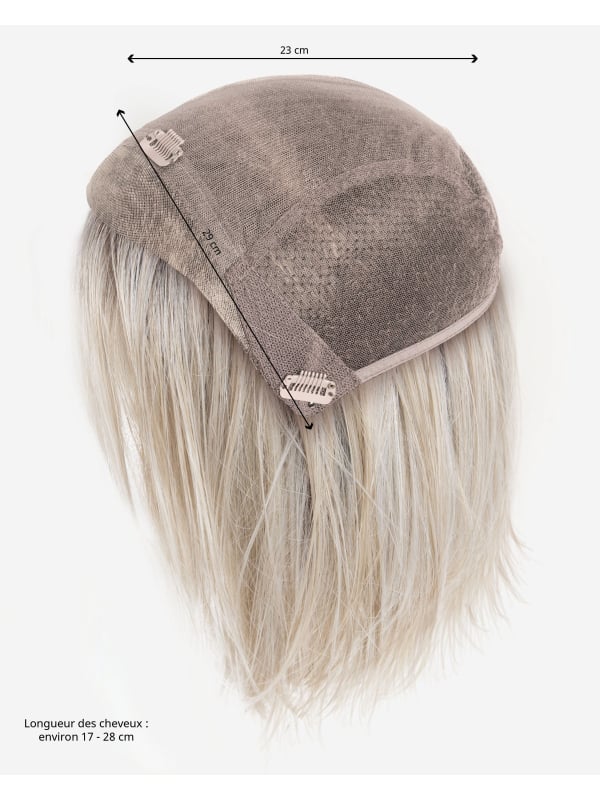 Voluminator Fizz Ellen Wille: glattes, gestufte Bob-Form, unsichtbares Monofilament, Länge 28 bis 38 cm