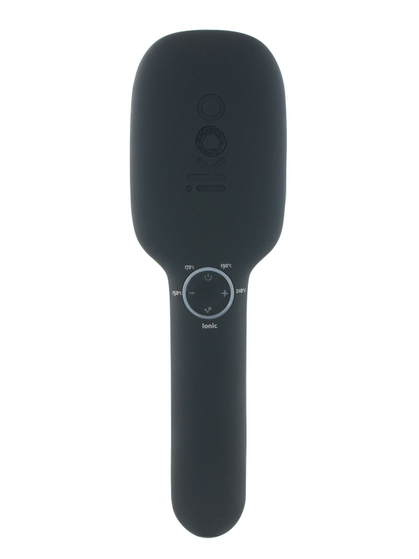 Glättbürste Ikoo E-Styler Jet: 29 Keramikplatten, Einstellungen 150–230°C, ionische Antistatik-Funktion, leichtes Format für 