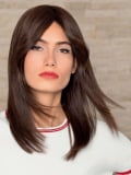 Perücke New Exclusiv Echthaar Gisela Mayer: natürliches Remy Hair, langer, gestufter Schnitt, frontales Kinotulle