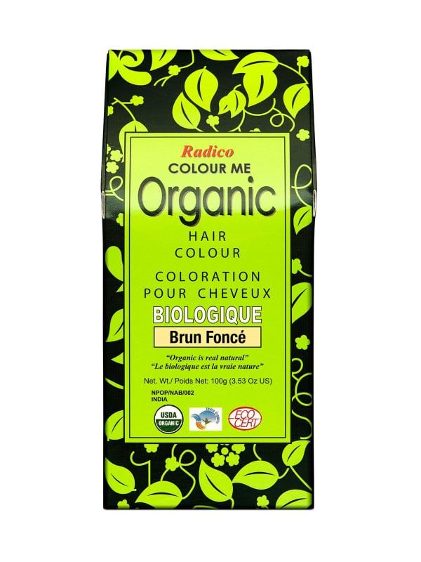 Kit Radico Colour 100g: biologische, 100% natürliche Pflanzenfarbe, deckt graue Haare ab und verleiht Glanz, Volumen und Schimme