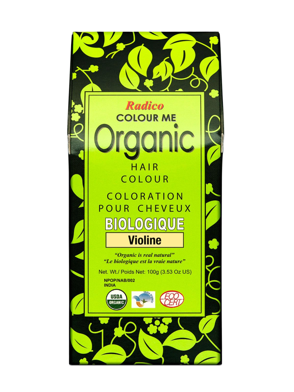 Kit Radico Colour 100g: biologische, 100% natürliche Pflanzenfarbe, deckt graue Haare ab und verleiht Glanz, Volumen und Schimme