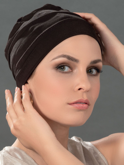 Entdecken Sie Easy Fit — Turban aus Baumwolle (5% Elasthan), komfortabel und elegant