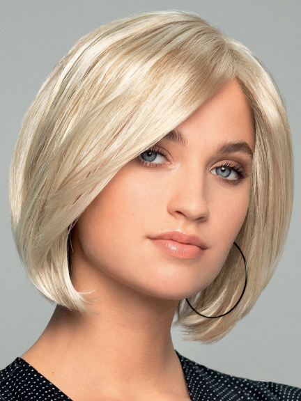 Perücke Modern Page — mittellanger Bob mit Pony, Naturhaar