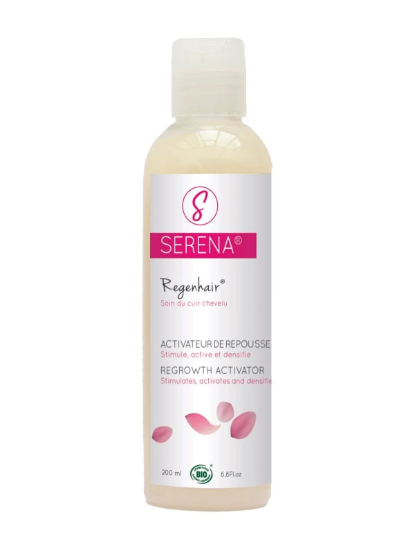 Regenhair® Bio-Nachwuchsaktivator ECOCERT: Algengel für die Kopfhaut, Dichte und Glanz nach Chemotherapie.