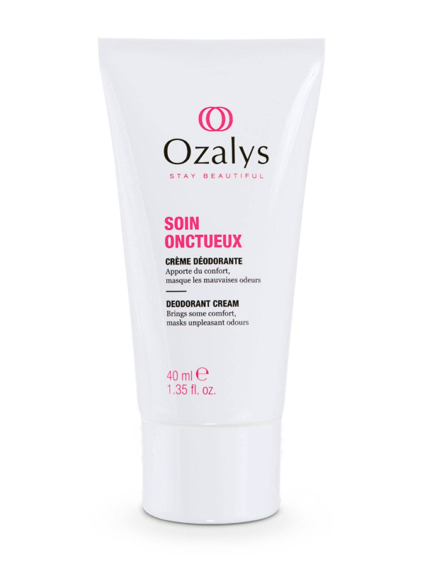 Ozalys Soin Onctueux Deodorant-Creme: reichhaltige Pflege für empfindliche Haut, spendet Feuchtigkeit und hilft, Gerüche dauerha