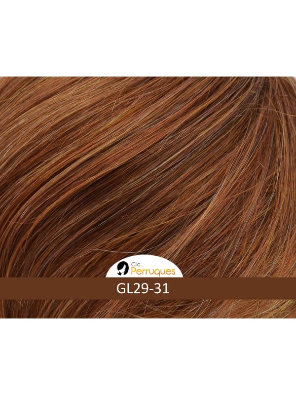 Perücke Timeless Gisela Mayer halblang gestuft, Kunstfasern, dezenter natürlicher Effekt bei Alopezie