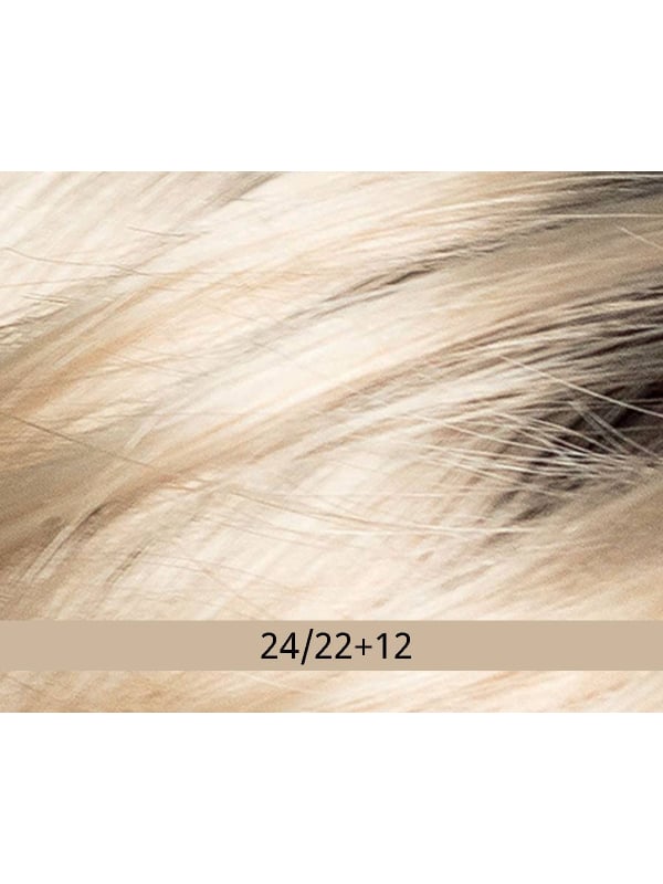 Perücke Timeless Gisela Mayer halblang gestuft, Kunstfasern, dezenter natürlicher Effekt bei Alopezie