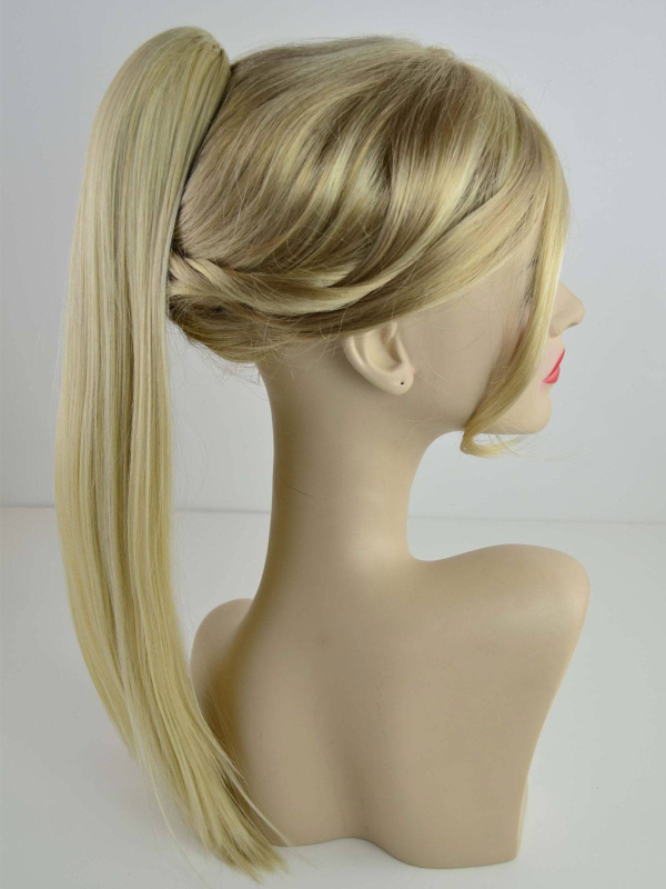Jeannie Big Clip: glatter synthetischer Pferdeschwanz 52 cm, Befestigung durch große Krabbenklemme 8 cm (Gisela Mayer Hair To Go