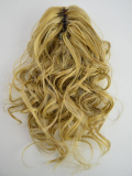 Lockige Pferdeschwanz-Haarverlängerung Cool Clip Gisela Mayer 38 cm, Krabbenklemme, Farbe Popcorn Blond (Foto)