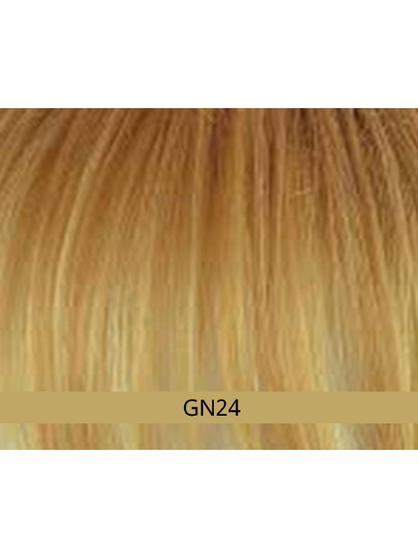 Kinder-Perücke Emma: lange glatte Haare mit geradem Pony, verstellbar für Kopfumfang 48 bis 54 cm