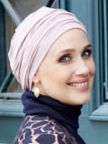 Chemo-Turban Bahama Gisela Mayer aus Bambusfaser, weich, leicht und atmungsaktiv für ein natürliches und dezentes Alltagsaussehe