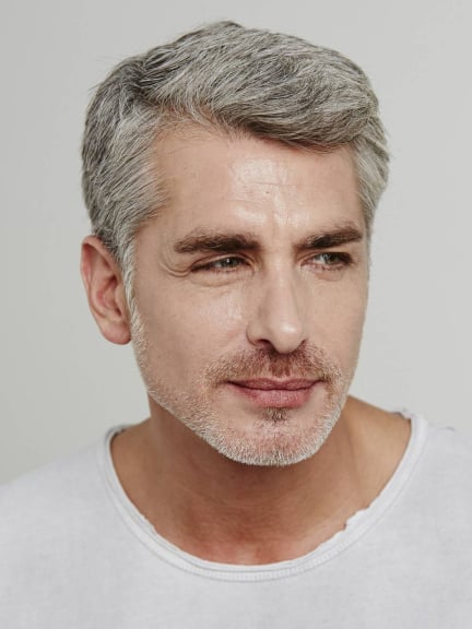 Boss Light HH — Kurzes Haarteil aus 100% Remy Hair, Befestigung mit Kleber oder Clips