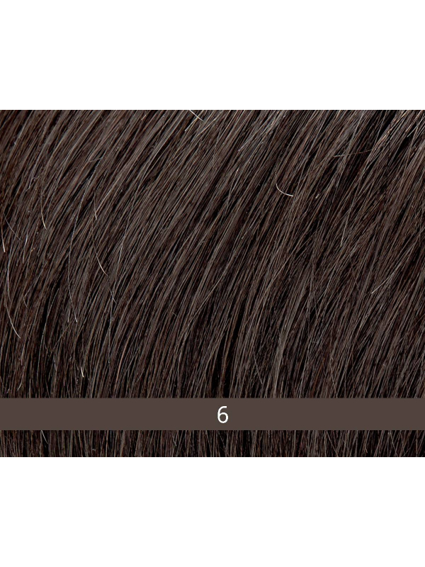 Boss Light HH: kurzes Haarteil aus natürlichem Remy Hair, Basis 18x24 cm, Länge ca. 10 cm, Klebefix 