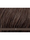 Boss Light HH: kurzes Haarteil aus natürlichem Remy Hair, Basis 18x24 cm, Länge ca. 10 cm, Klebefix 