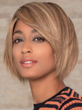 Perücke Cindy HH Lace Gisela Mayer aus 100% Remy Hair Echthaar, halblanger geschwungener Bob mit unsichtbarem Lace Front