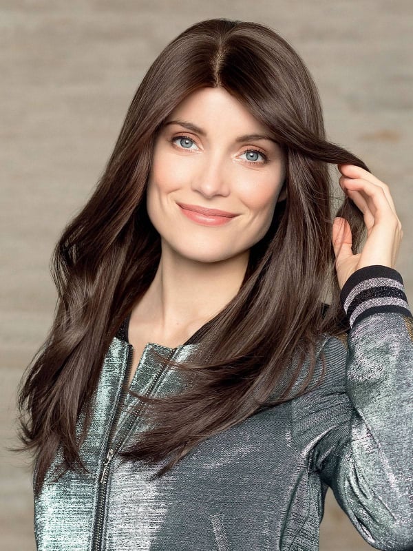 Perücke Gisela Mayer Exclusiv Light Long HH aus echtem Remy Hair: lang, leicht, sehr natürlicher Look, hitzestylebar bis 160 °C.