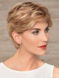 Perücke Tiffany HH Lace Gisela Mayer aus natürlichem Remy-Haar mit unsichtbarer Lace-Front, kurzer Schnitt mit natürlichem Ersch