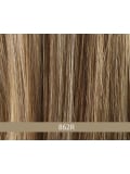 Perücke Vision Club Lace Part Gisela Mayer: langes, glattes und seidiges Haar mit Pony, natürlicher und eleganter Effekt.