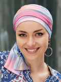 Foulard Mayte Gisela Mayer aus Viskose, modische Muster, zum Binden auf Turban oder allein zu tragen