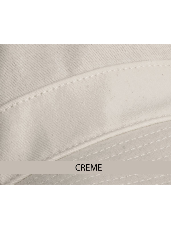 Mava-Hut mit breiter Krempe aus Baumwolle und Leinen: elegant, bequem, ideal zum Schutz vor der Sonne in diesem Sommer