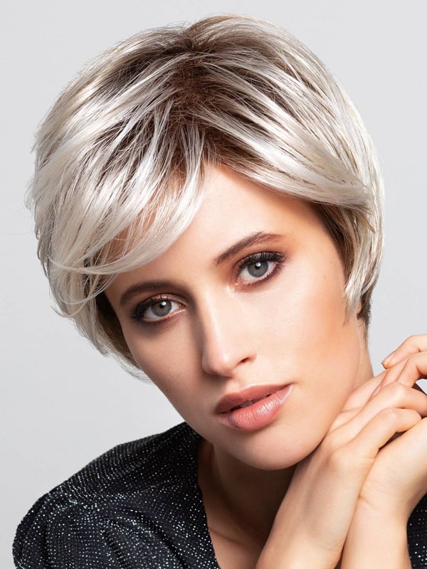 Perücke Sun Vega Gisela Mayer kurz: sportlicher Schnitt, junger und natürlicher Stil, flexibles Styling für einen dynamischen Lo