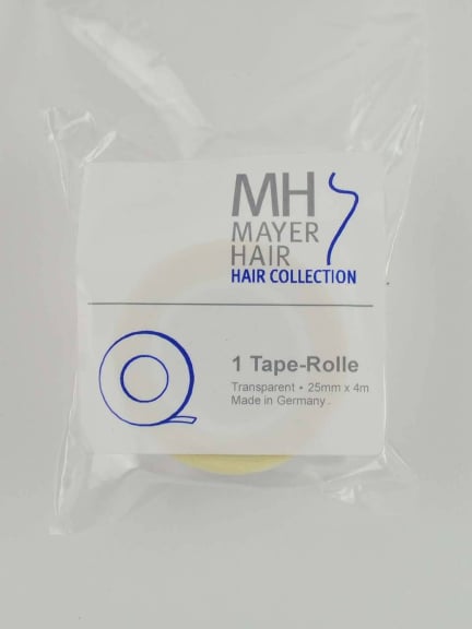 Doppelseitiges Klebeband Tape Rolle - transparent, hypoallergen, speziell für Tüll, Halt 2-3 Wochen